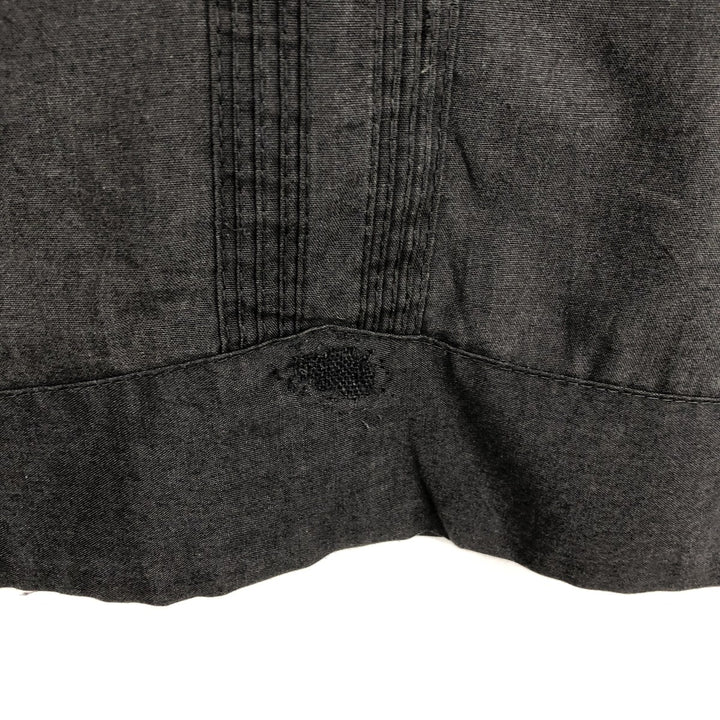 80s-90'S ROMANI Short-Sleeve Mexican Shirt / Cuban Shirt / Boxy Shirt / Men's Size L (Equivalent) Vintage polyester black type Vintage Second Hand
