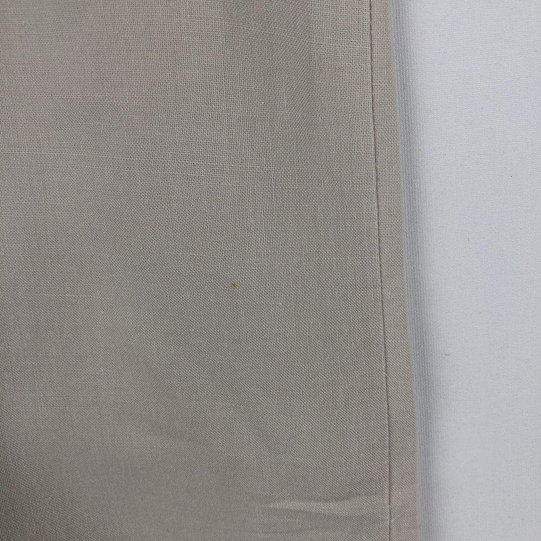 2000'S Columbia Short-Sleeve Ramie x Cotton Box Shirt, Men's Size XL Lamy ivory Vintage Second Hand