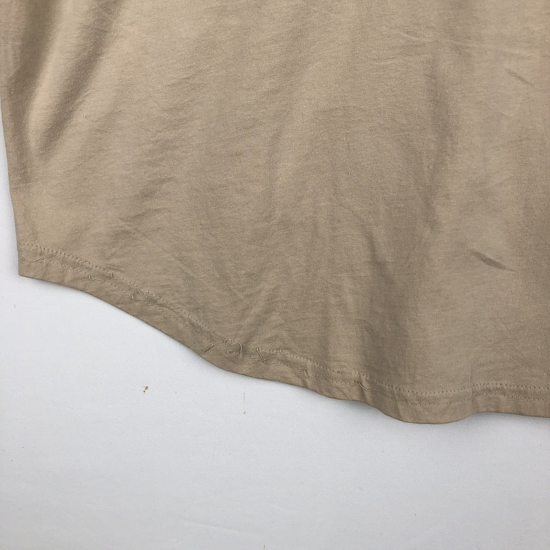 90s-00'S Calvin Klein Jeans Short-Sleeve Cotton Shirt, Men's Size XL (Vintage) cotton Beige type Vintage Second Hand
