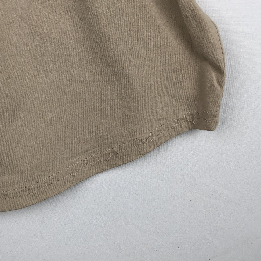 90s-00'S Calvin Klein Jeans Short-Sleeve Cotton Shirt, Men's Size XL (Vintage) cotton Beige type Vintage Second Hand