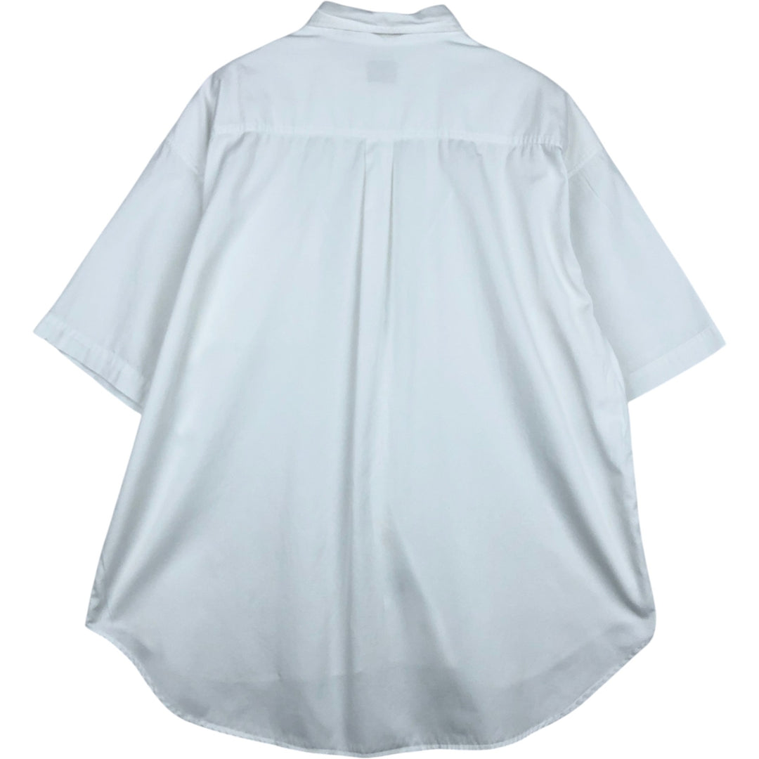 90'S GAP Vintage Short Sleeve Button-Down Shirt, Men's XL cotton white type Vintage Second Hand