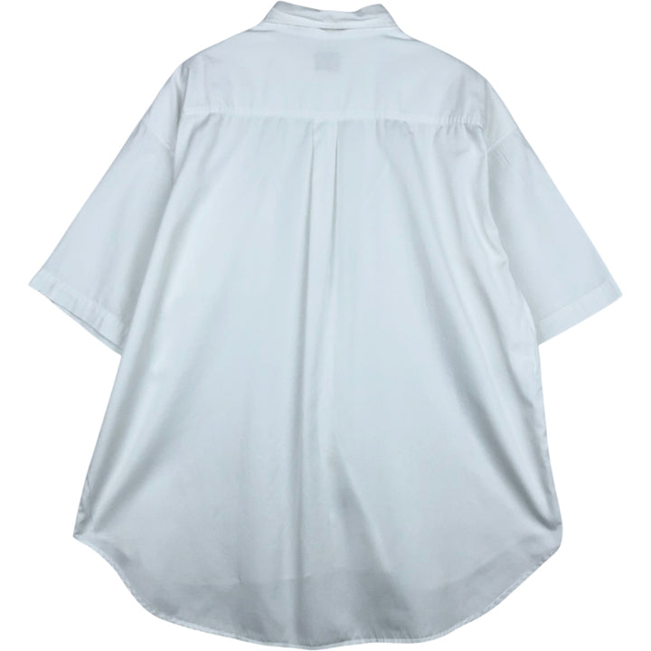 90'S GAP Vintage Short Sleeve Button-Down Shirt, Men's XL cotton white type Vintage Second Hand