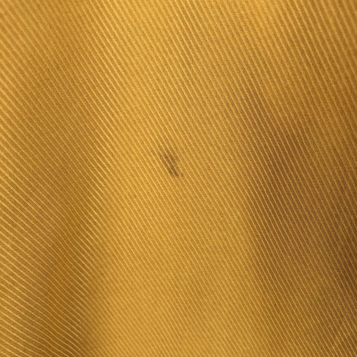 1970'S SAUVE FRERES short-sleeved shirt, men's size S (approx.), vintage. unclear yellow type Vintage Second Hand