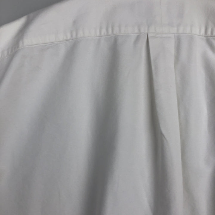Ralph Lauren BLAKE short sleeve button down shirt, men's XL size cotton white type Vintage Second Hand