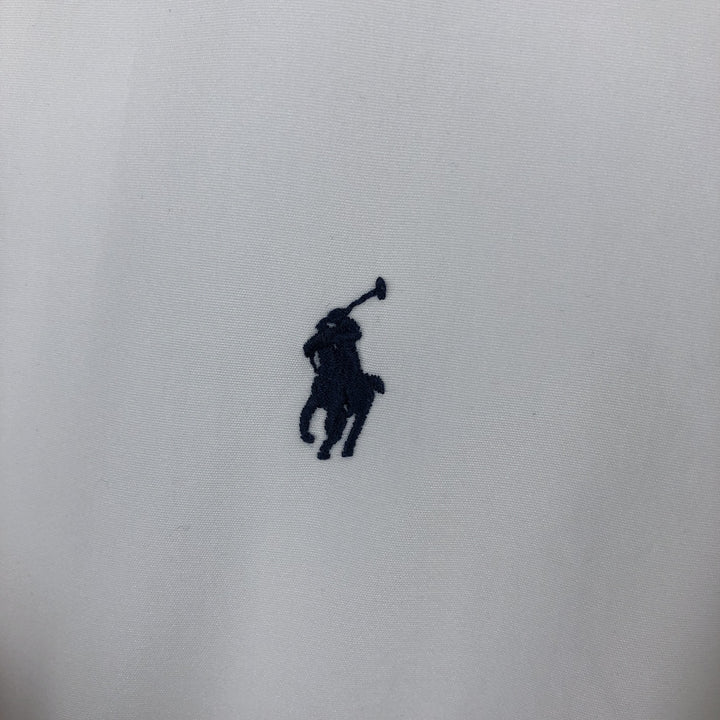 Ralph Lauren Classic Fit short sleeve button down shirt, men's size XL cotton white type Vintage Second Hand