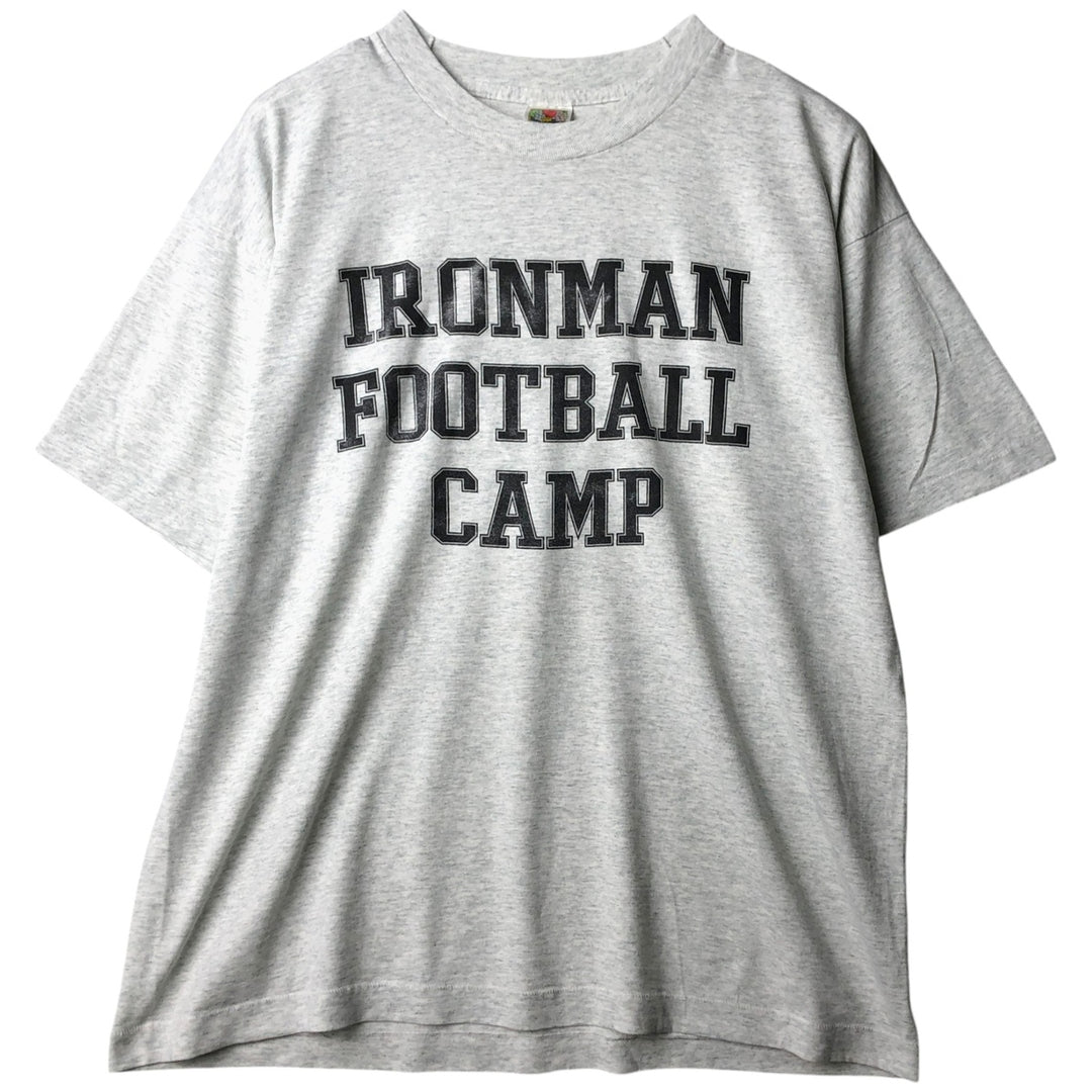2000'S Fruit of the Loom Best College T-shirt, Men's XL equivalent. cotton white type Vintage Second Hand