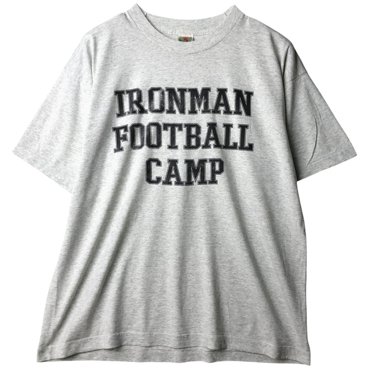 2000'S Fruit of the Loom Best College T-shirt, Men's XL equivalent. cotton white type Vintage Second Hand