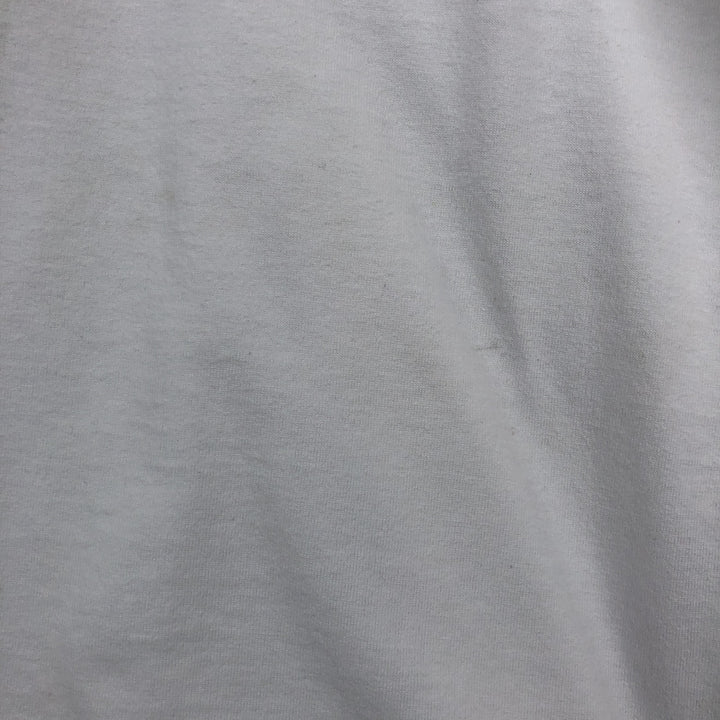 90'S Russell College T-shirt, Made in USA, Men's XL, Vintage cotton white type Vintage Second Hand