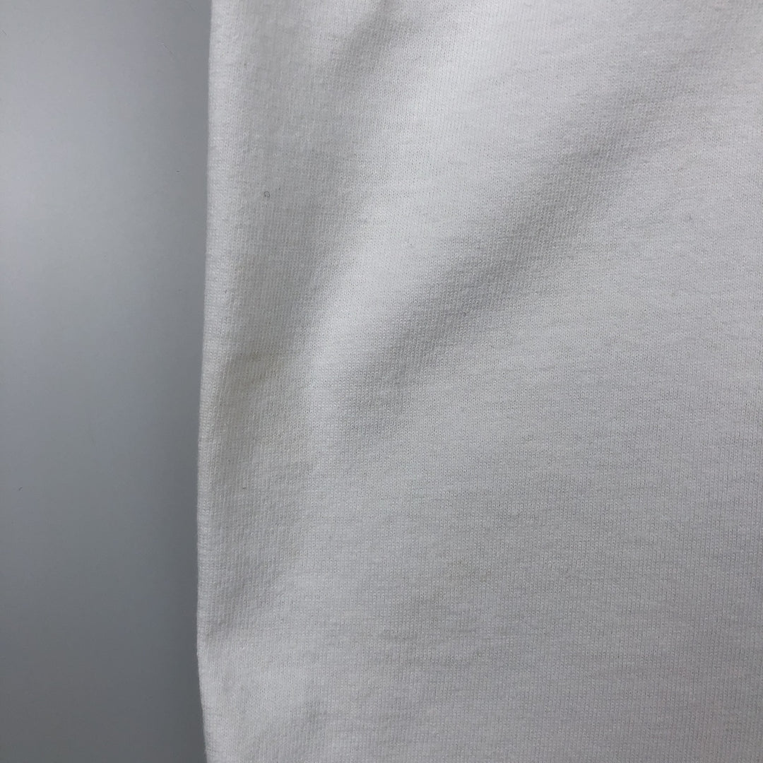 90'S Russell College T-shirt, Made in USA, Men's XL, Vintage cotton white type Vintage Second Hand