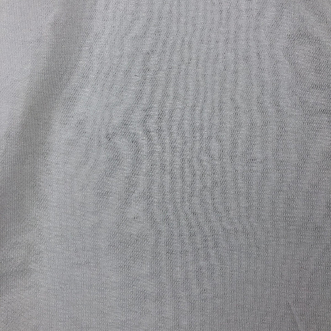 90'S Russell College T-shirt, Made in USA, Men's XL, Vintage cotton white type Vintage Second Hand