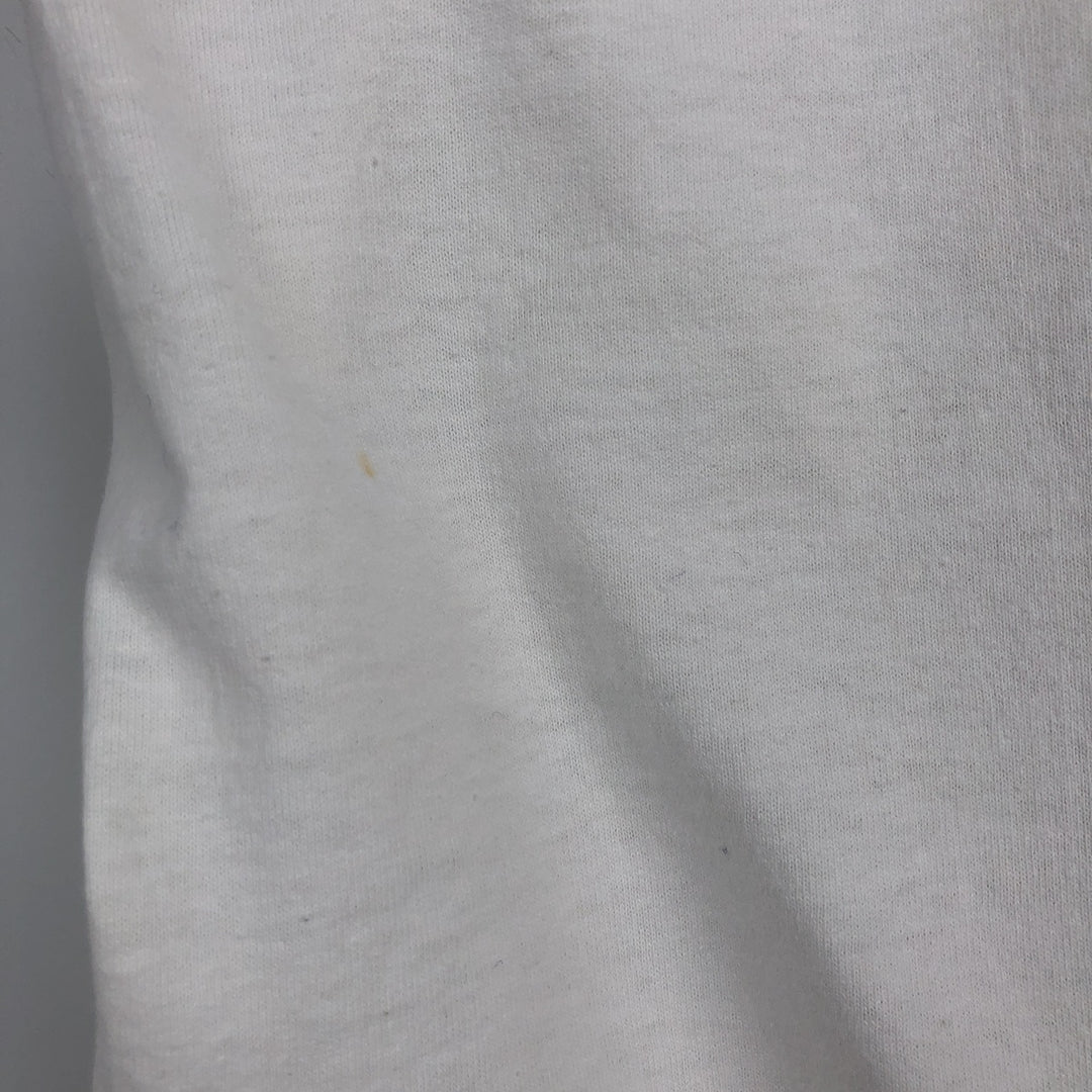 90'S Fruit of the Loom Best College T-Shirt, Made in USA, Men's XL equivalent, Vintage cotton white type Vintage Second Hand