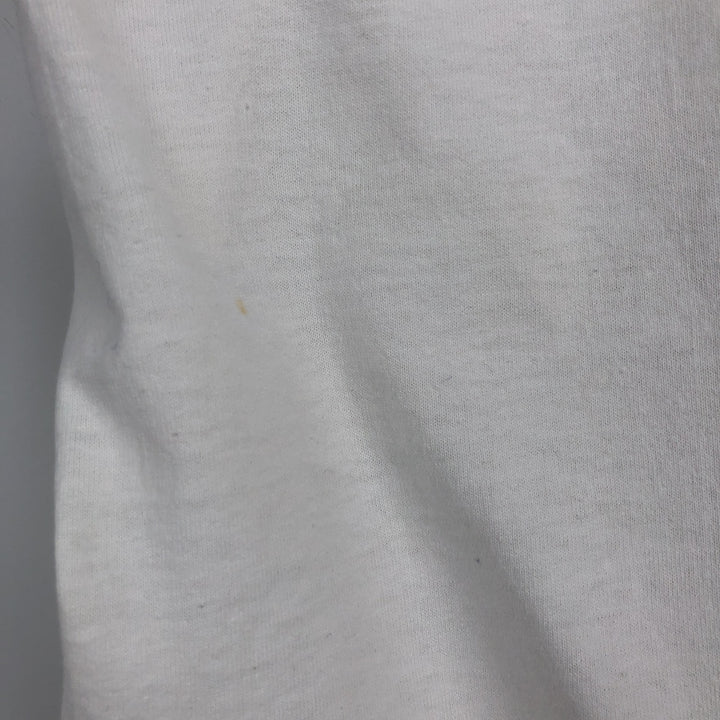 90'S Fruit of the Loom Best College T-Shirt, Made in USA, Men's XL equivalent, Vintage cotton white type Vintage Second Hand