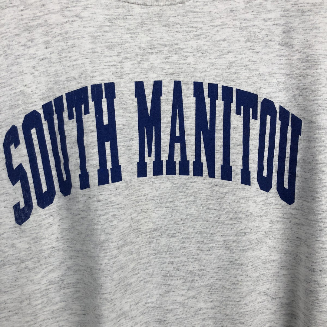 ONEITA POWER-T College T-Shirt, Men's XL (equivalent) cotton gray type Vintage Second Hand