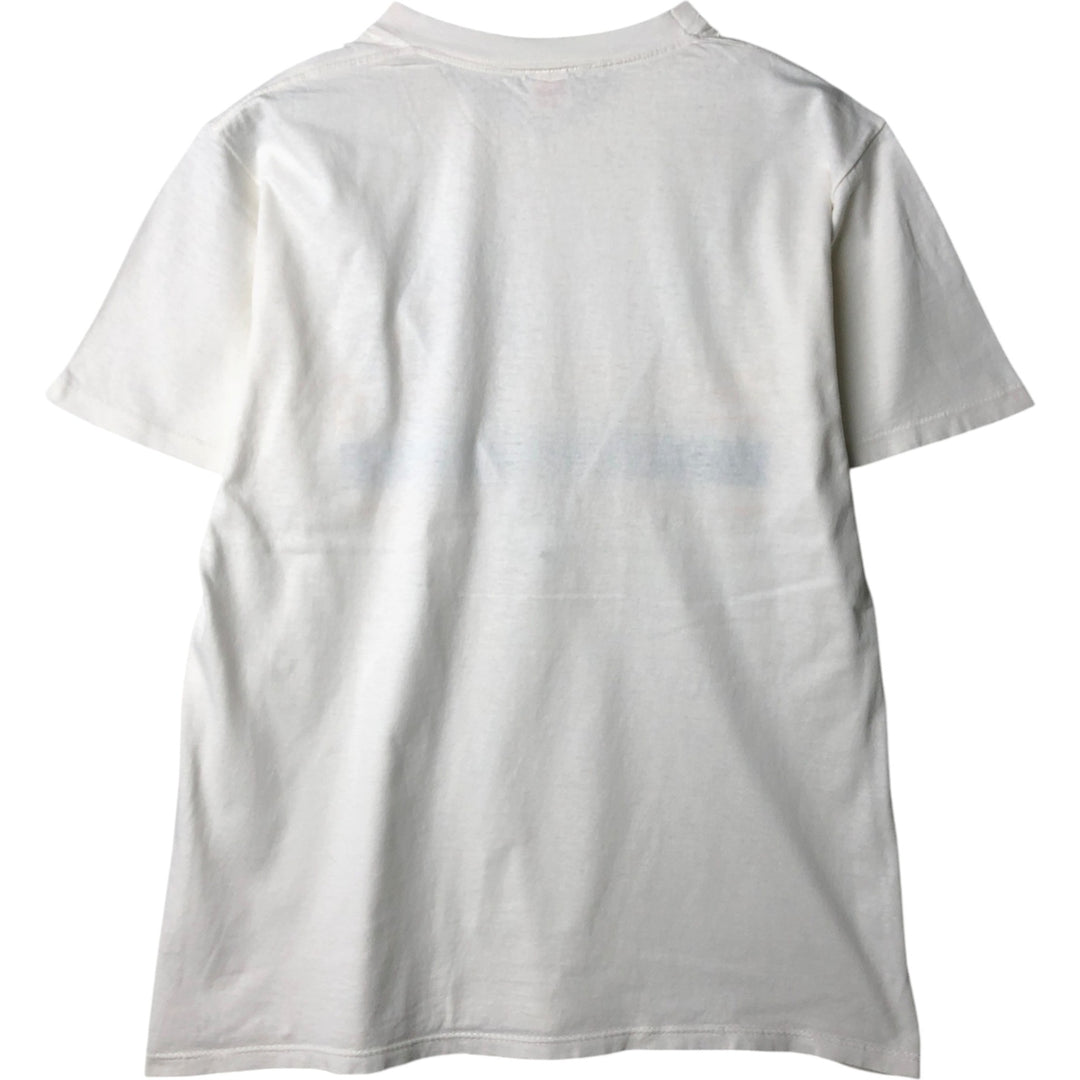 1990'S H. WOLF & SONS UCLA (University of California, Los Angeles) College T-shirt, Made in USA, Men's Size L (approx.), Vintage cotton white type Vintage Second Hand