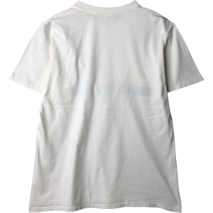 1990'S H. WOLF & SONS UCLA (University of California, Los Angeles) College T-shirt, Made in USA, Men's Size L (approx.), Vintage cotton white type Vintage Second Hand