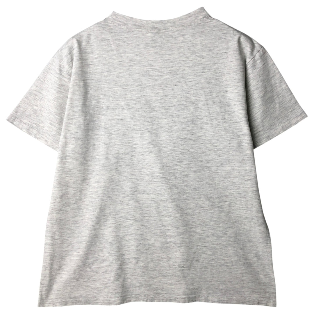 90'S Galt Sand Dog Print College T-Shirt, Made in USA, Men's Size L (Equivalent), Vintage cotton gray type Vintage Second Hand