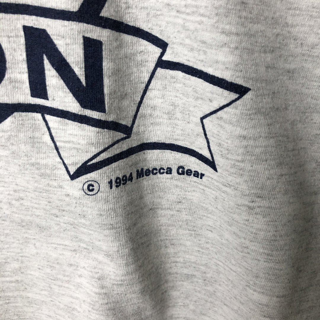 90'S Lee College T-shirt, Made in USA, Men's XL, Vintage cotton gray type Vintage Second Hand
