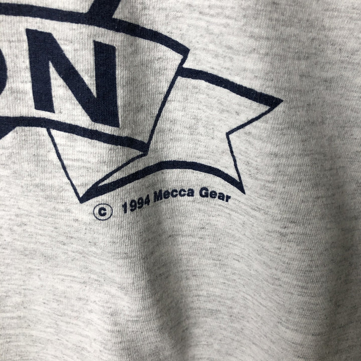 90'S Lee College T-shirt, Made in USA, Men's XL, Vintage cotton gray type Vintage Second Hand