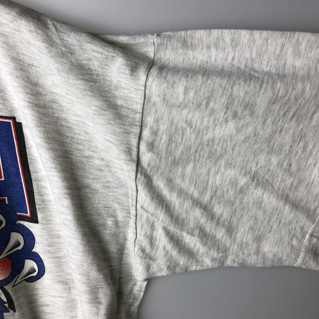 STARS & College T-shirt, Men's XL equivalent cotton gray type Vintage Second Hand