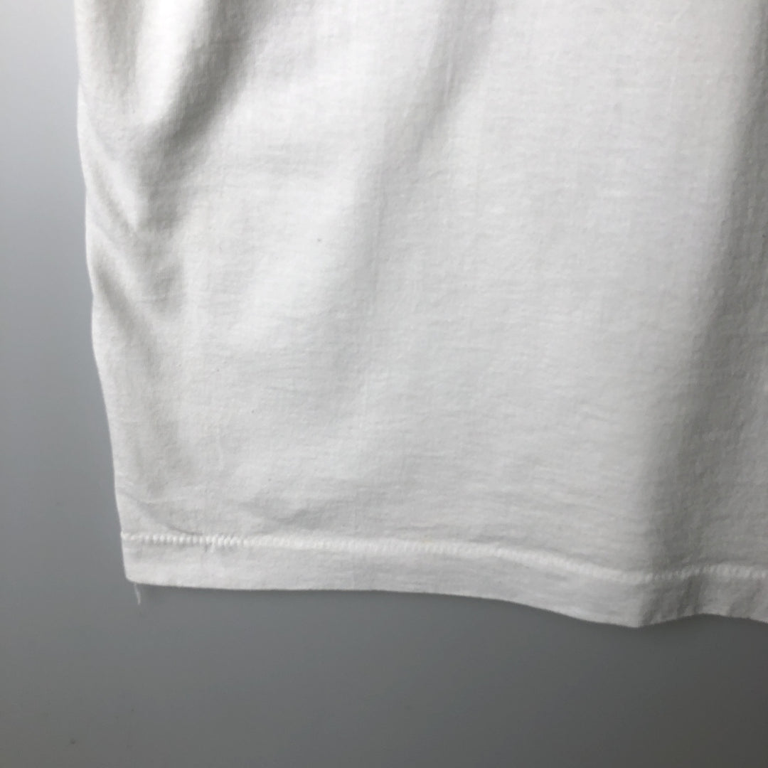 90'S Screen Stars Best College T-shirt, Made in USA, Men's XL, Vintage cotton white type Vintage Second Hand