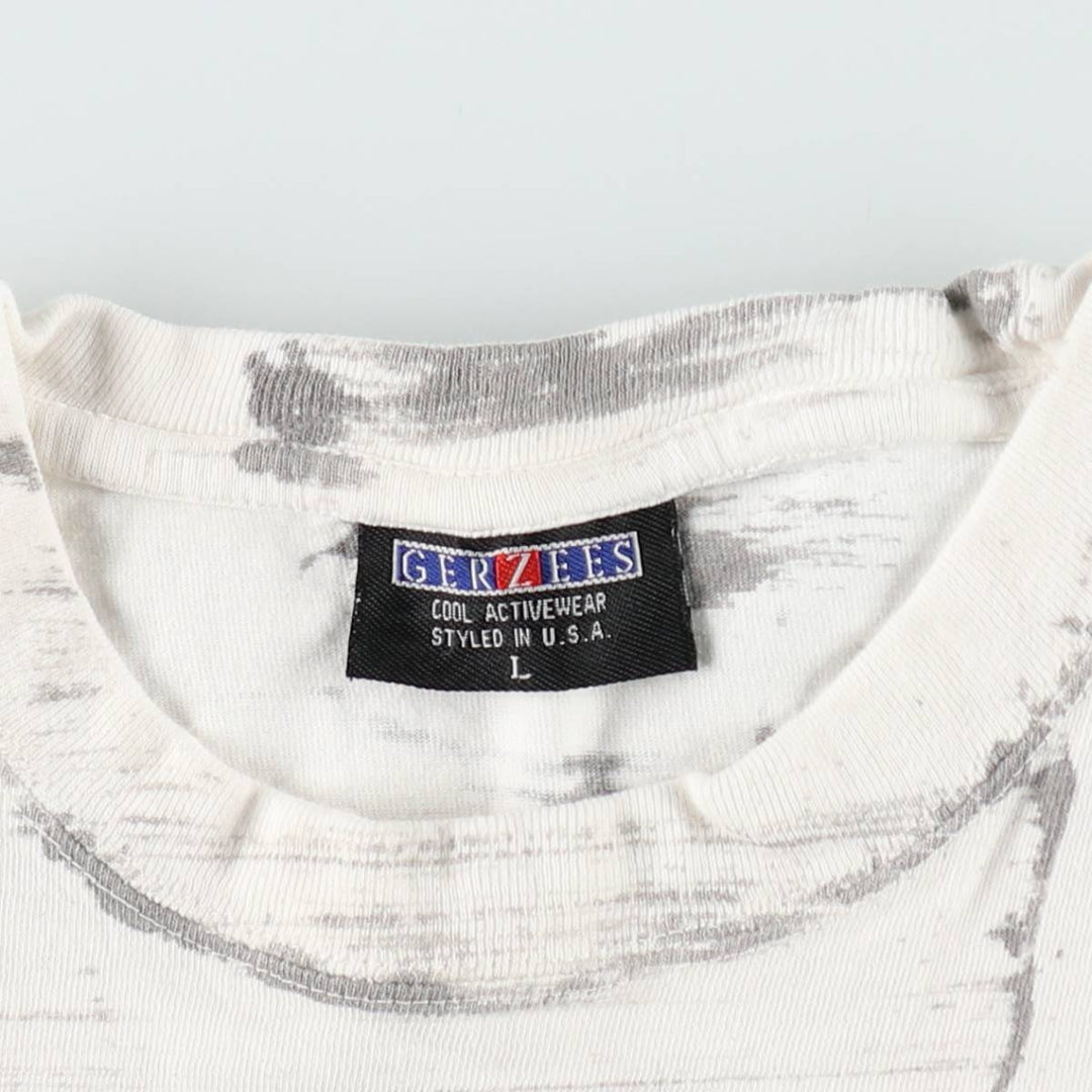 Jerzees Bob Marley Band T-Shirt (Men's Size L) cotton white type Vintage Second Hand