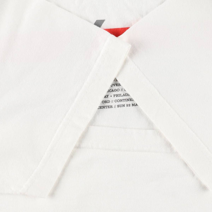 MURIND U2 Band T-Shirt, Made in USA, Men's XL equivalent. cotton white type Vintage Second Hand