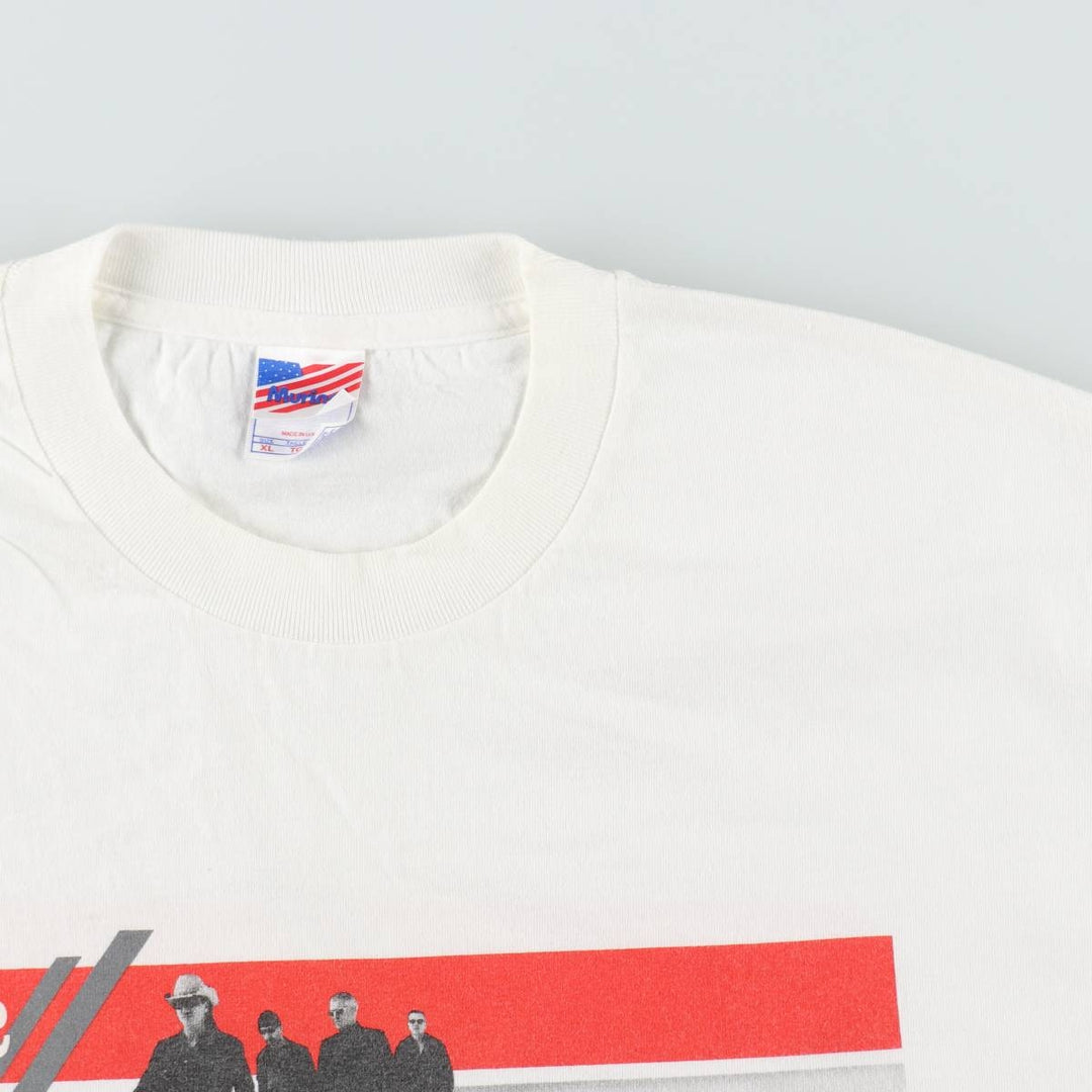 MURIND U2 Band T-Shirt, Made in USA, Men's XL equivalent. cotton white type Vintage Second Hand