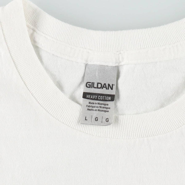 Gildan TOOL Band T-shirt, Men's Size L (approx.) cotton white type Vintage Second Hand