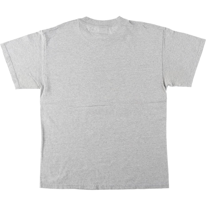 00's THE BEATLES Band T-shirt, Band T, Men's L size cotton gray type Vintage Second Hand