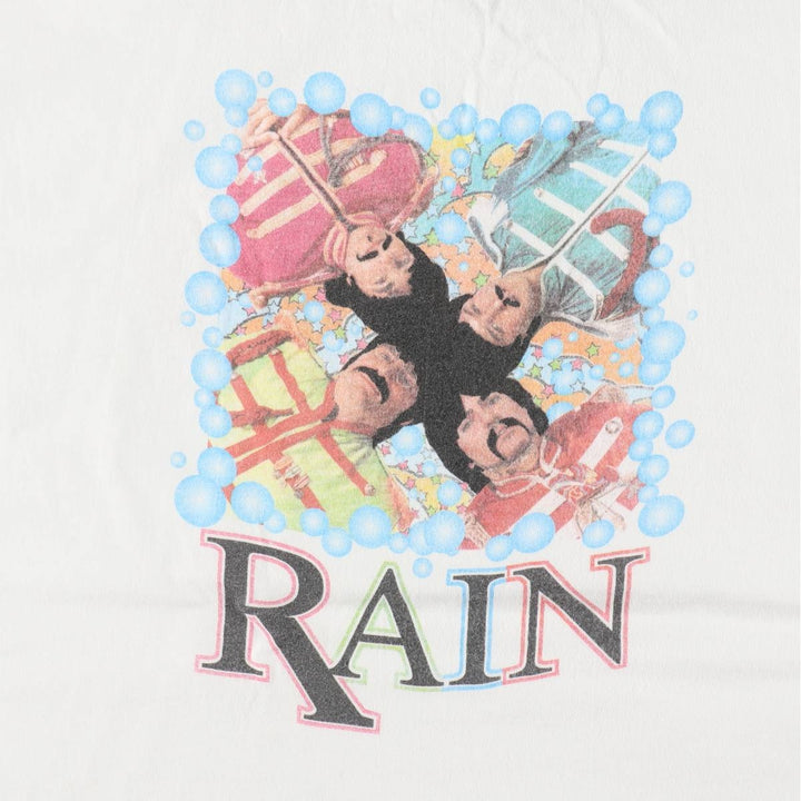 2000'S Hanes THE BEATLES Band T-shirt, Men's XL equivalent. cotton white type Vintage Second Hand