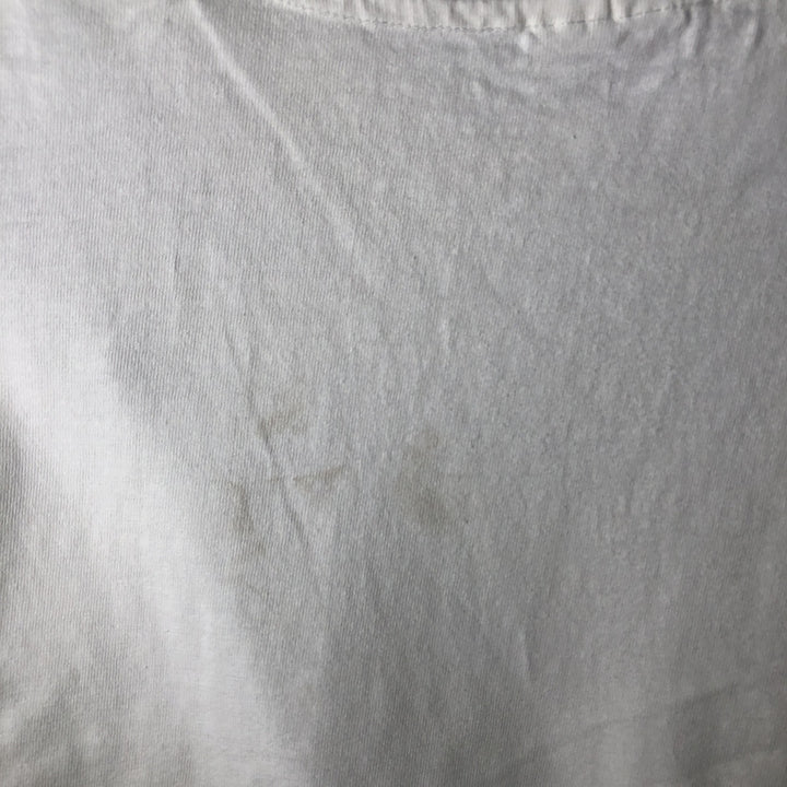 90'S Hanes BEEFY-T Animal T-Shirt, Made in USA, Men's Size L (approx.), Vintage cotton white type Vintage Second Hand