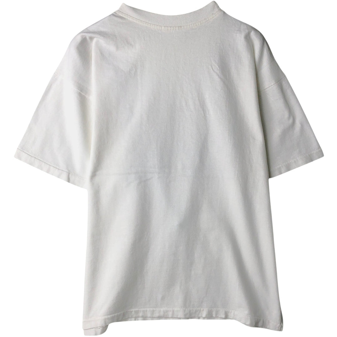 90'S Animal Pattern T-Shirt, Men's Size M (Equivalent), Vintage unclear white type Vintage Second Hand