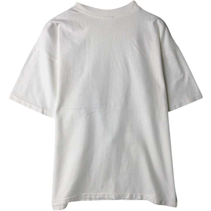 90'S Animal Pattern T-Shirt, Men's Size M (Equivalent), Vintage unclear white type Vintage Second Hand