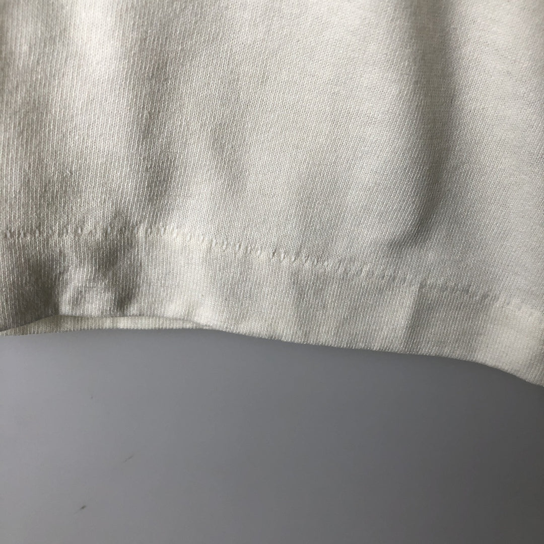 90'S Fruit of the Loom Best Butterfly Print Animal T-Shirt, Made in USA, Men's XL equivalent, Vintage cotton white type Vintage Second Hand