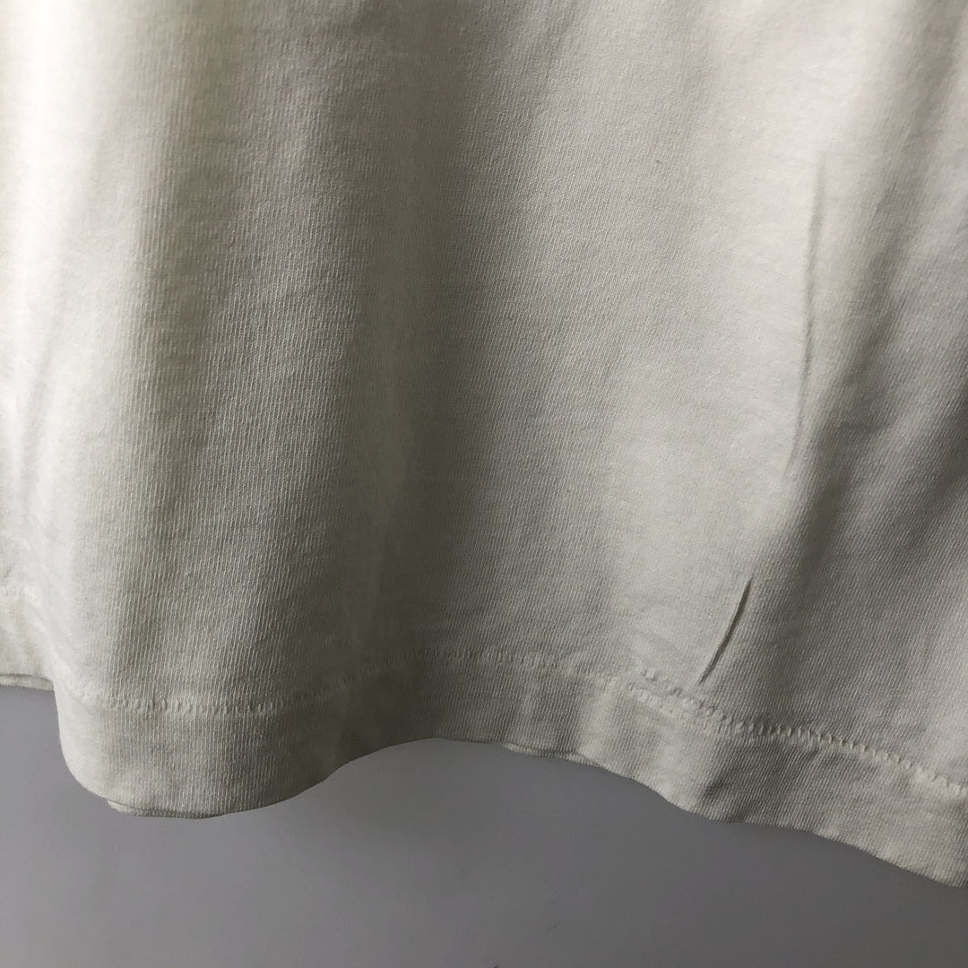 90'S Fruit of the Loom Best Butterfly Print Animal T-Shirt, Made in USA, Men's XL equivalent, Vintage cotton white type Vintage Second Hand