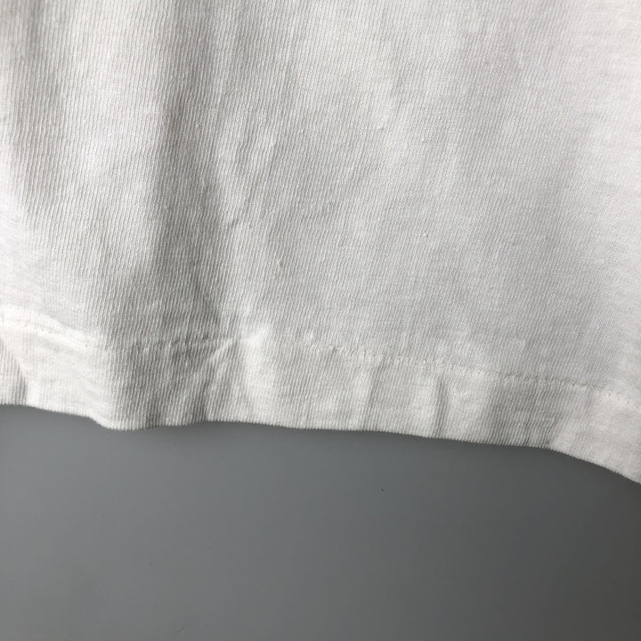90'S MAN Butterfly Print Animal T-Shirt, Made in USA, Men's Size L (Equivalent), Vintage cotton white type Vintage Second Hand