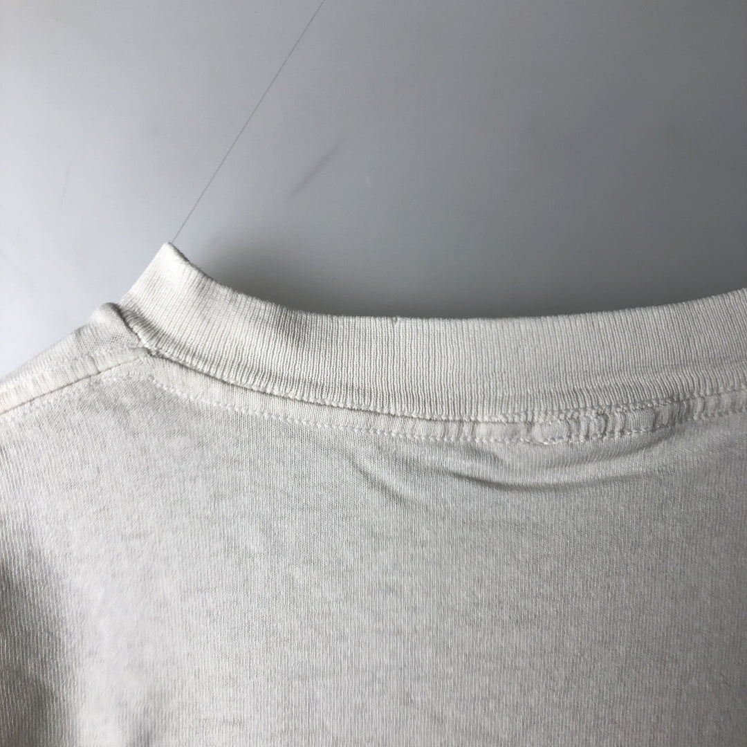 90'S Fish Print Animal T-Shirt, Men's XL (approx.), Vintage unclear white type Vintage Second Hand