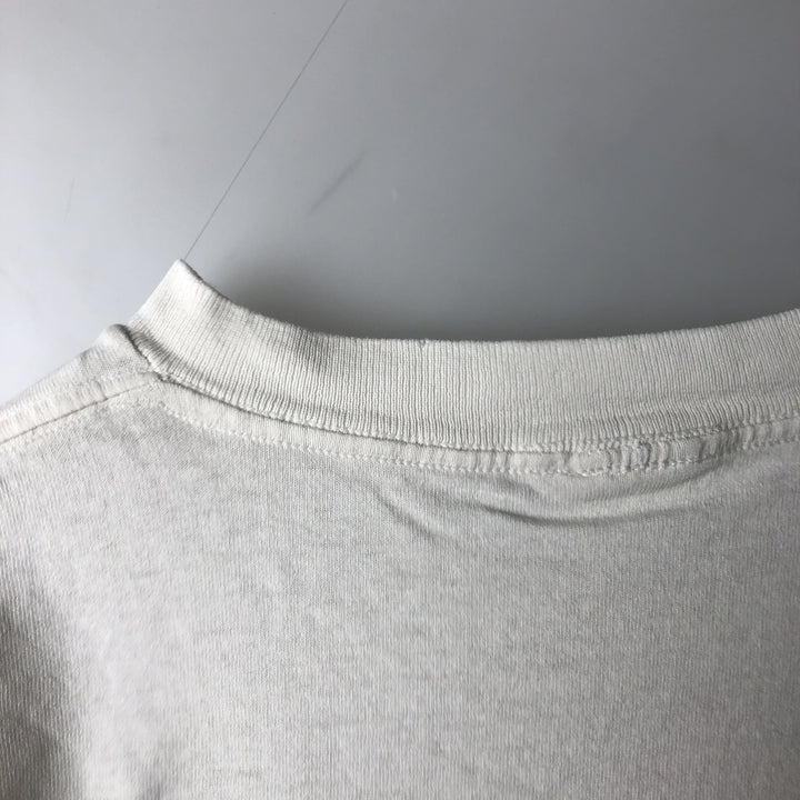 90'S Fish Print Animal T-Shirt, Men's XL (approx.), Vintage unclear white type Vintage Second Hand