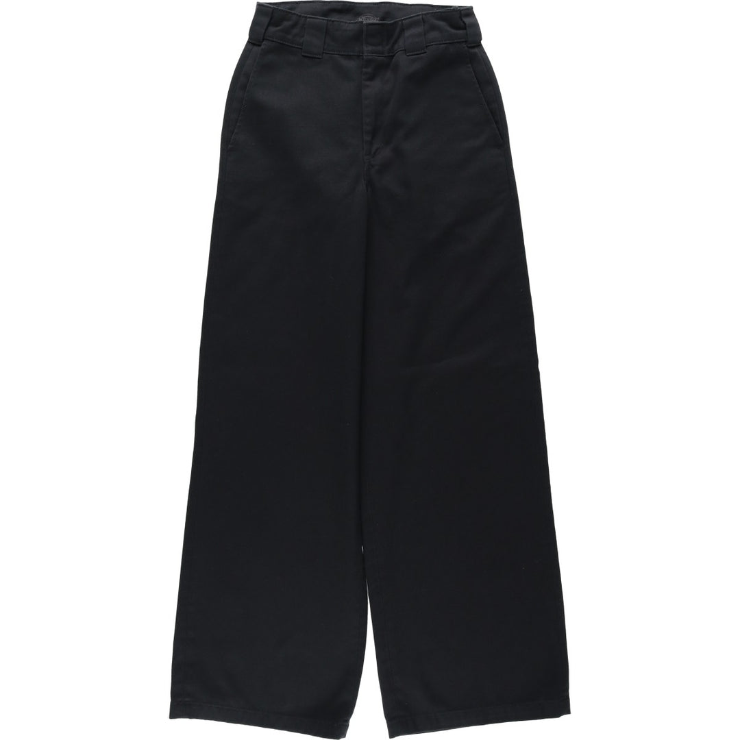 Dickies work pants, women's size M (equivalent to W26). polyester black type Vintage Second Hand