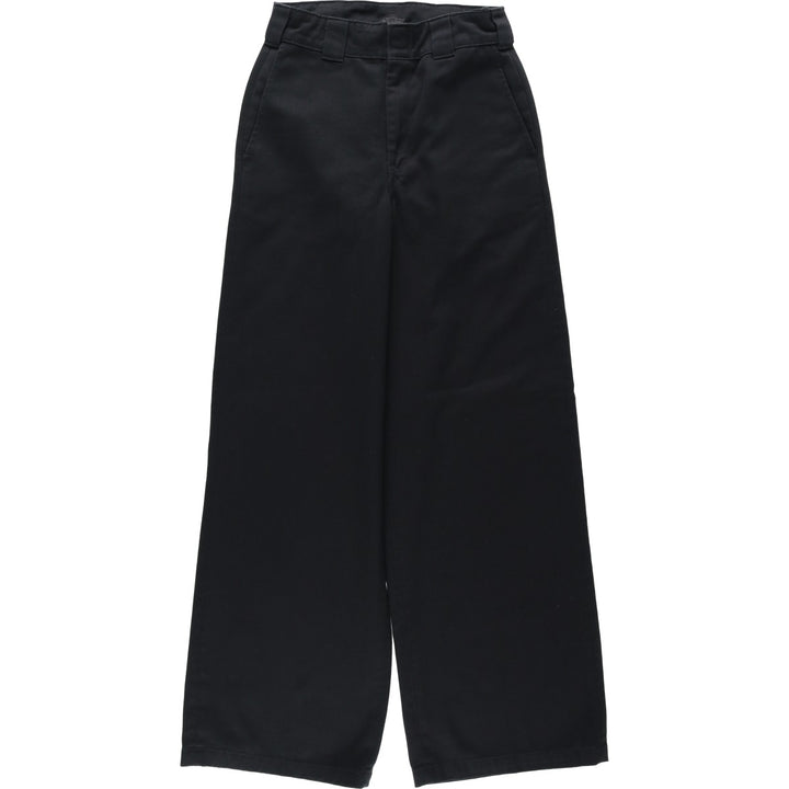 Dickies work pants, women's size M (equivalent to W26). polyester black type Vintage Second Hand