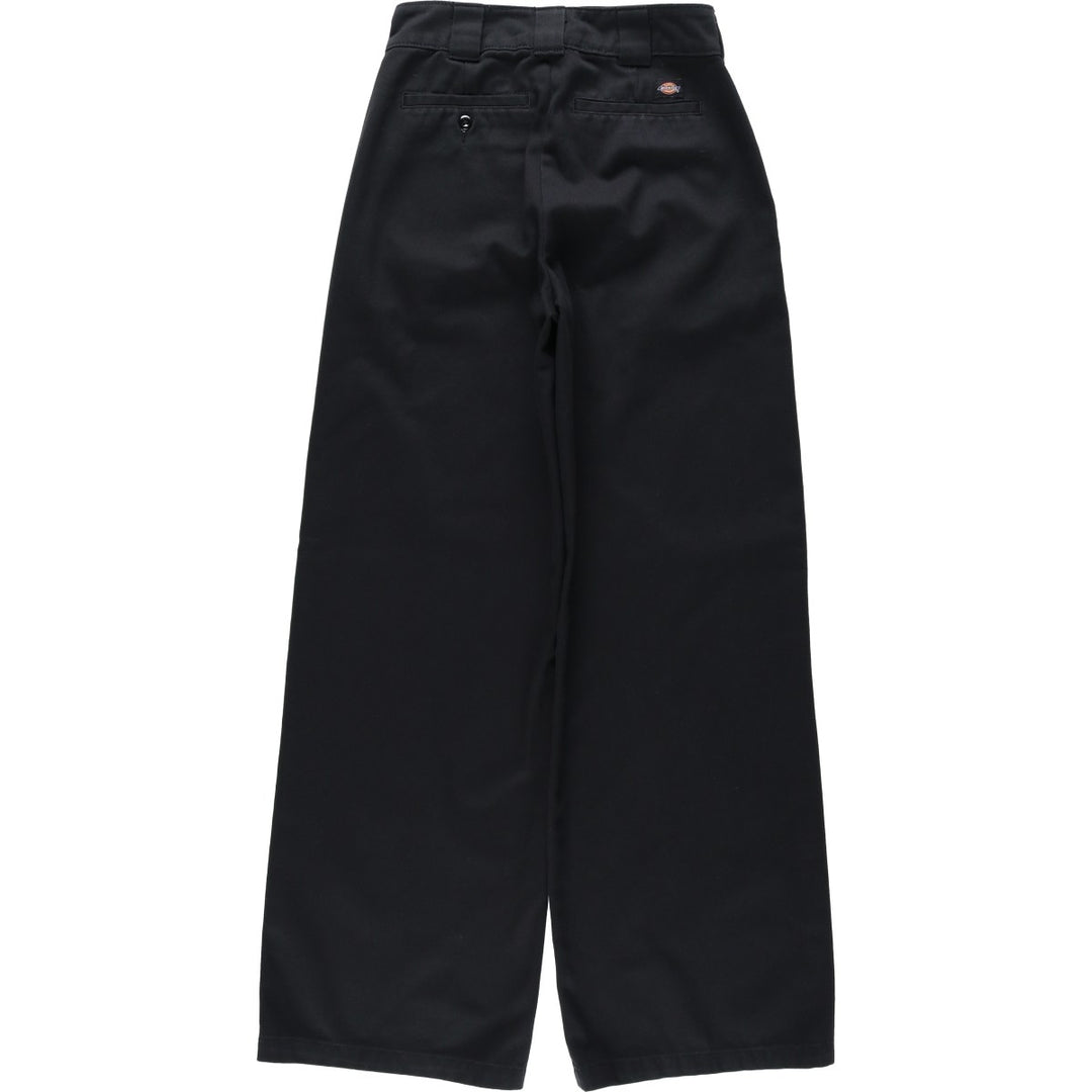 Dickies work pants, women's size M (equivalent to W26). polyester black type Vintage Second Hand