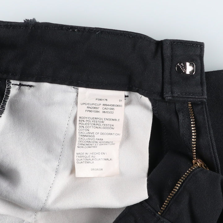 Dickies work pants, women's size M (equivalent to W26). polyester black type Vintage Second Hand