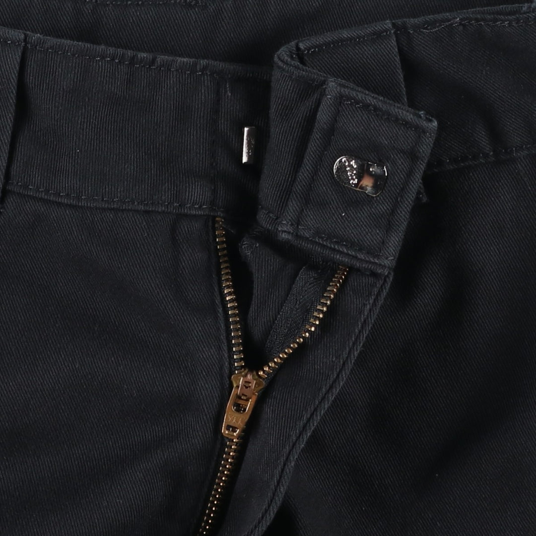 Dickies work pants, women's size M (equivalent to W26). polyester black type Vintage Second Hand