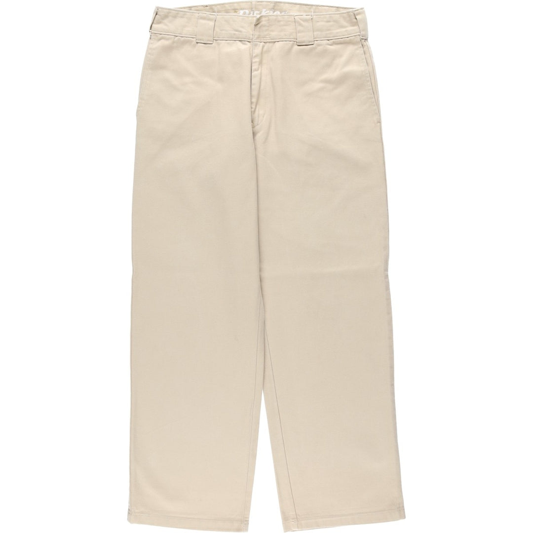 Dickies WORKER CROP ROLL HEM Work Pants, Women's XL (equivalent to W31) unclear Beige type Vintage Second Hand