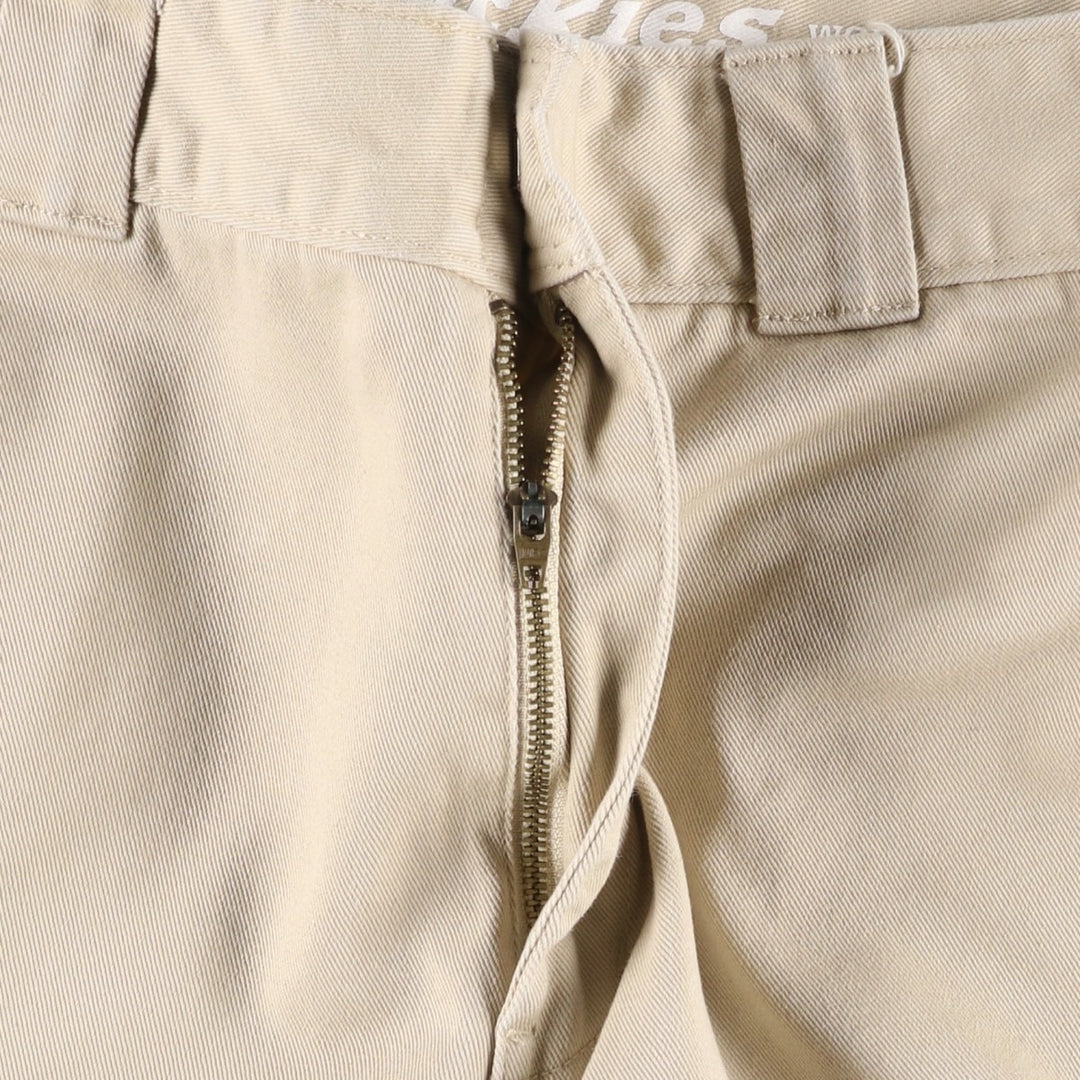 Dickies WORKER CROP ROLL HEM Work Pants, Women's XL (equivalent to W31) unclear Beige type Vintage Second Hand