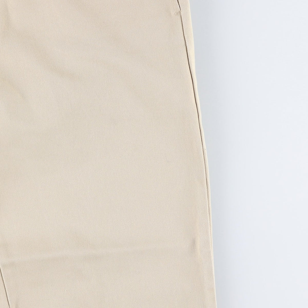 Dickies WORKER CROP ROLL HEM Work Pants, Women's XL (equivalent to W31) unclear Beige type Vintage Second Hand