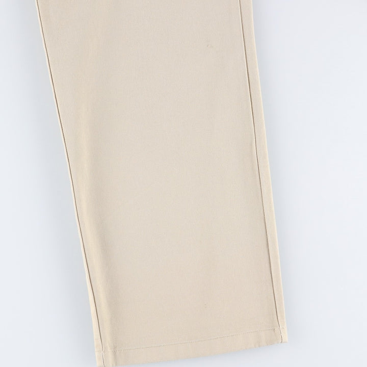 Dickies WORKER CROP ROLL HEM Work Pants, Women's XL (equivalent to W31) unclear Beige type Vintage Second Hand