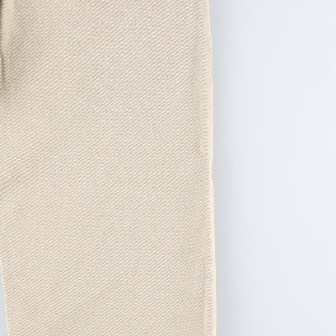 Dickies WORKER CROP ROLL HEM Work Pants, Women's XL (equivalent to W31) unclear Beige type Vintage Second Hand