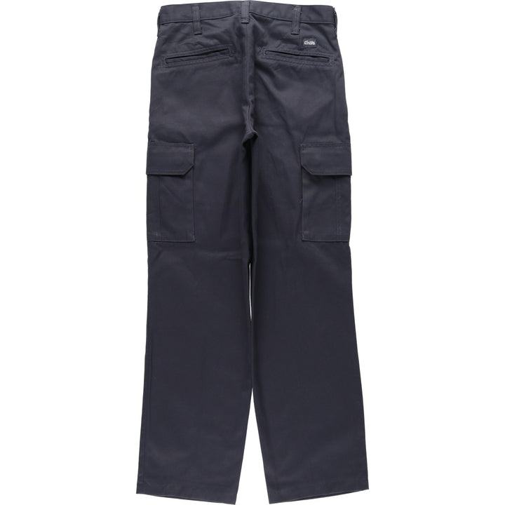 CINTAS Cargo Pants, Women's Size L (equivalent to W30) polyester gray type Vintage Second Hand