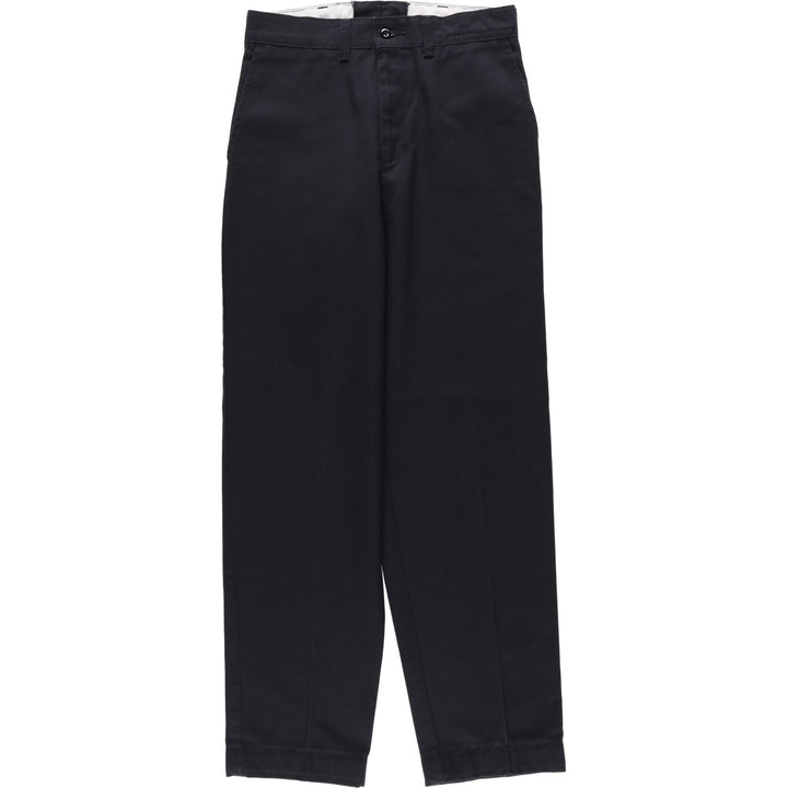 Red Kap Work Pants, Women's Size L (equivalent to W29) polyester black type Vintage Second Hand